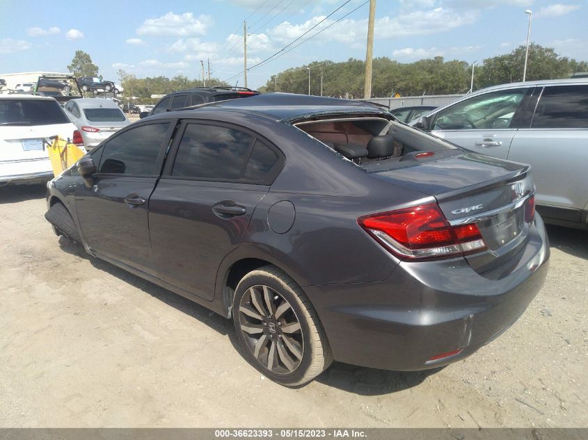 2015 HONDA CIVIC SEDAN EX-L - 19XFB2F94FE037543