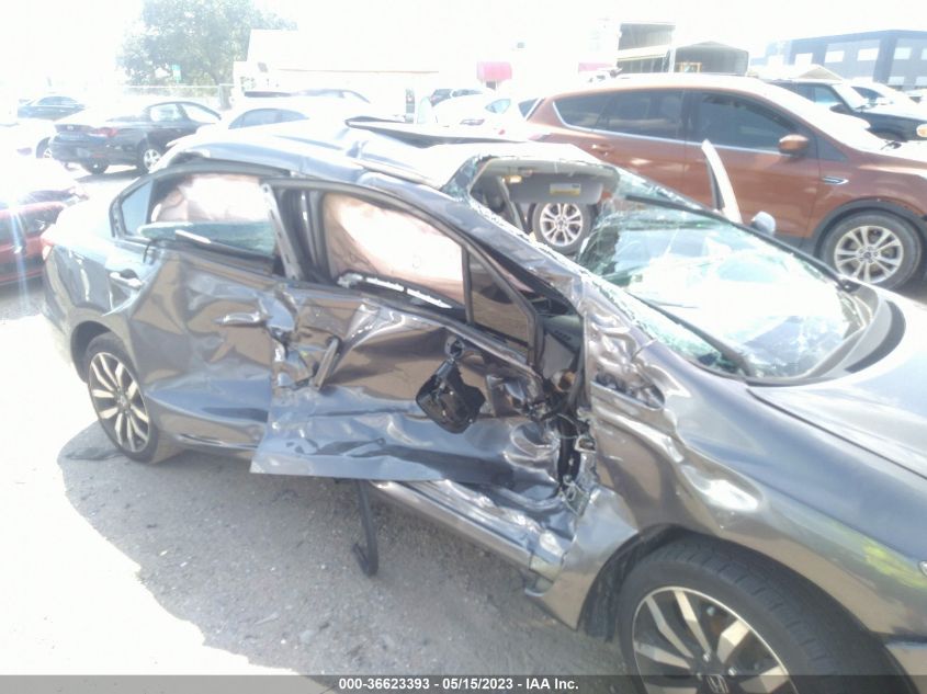 2015 HONDA CIVIC SEDAN EX-L - 19XFB2F94FE037543