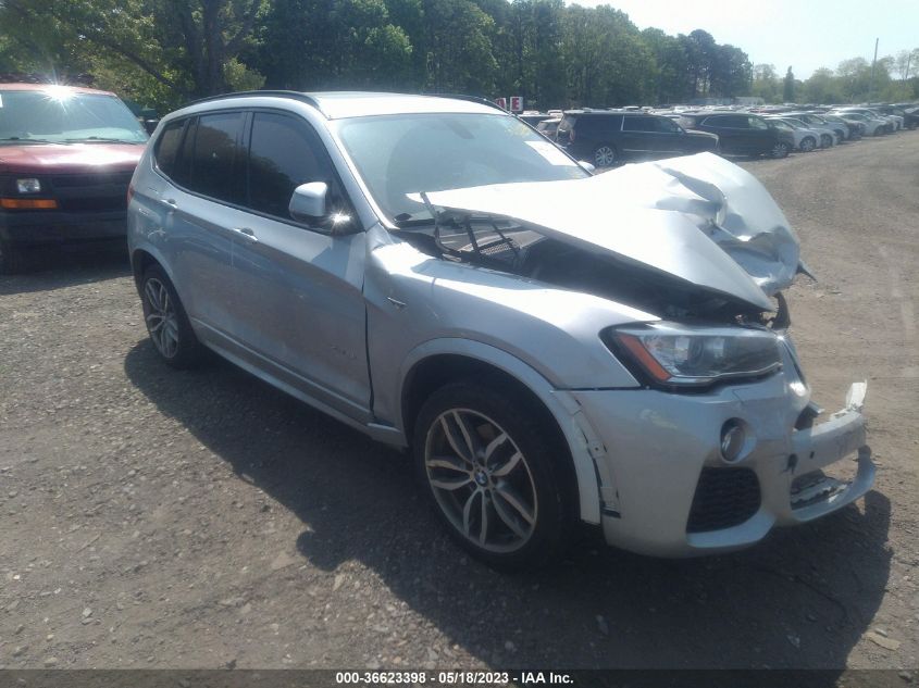 2017 BMW X3 XDRIVE28I - 5UXWX9C34H0T17435