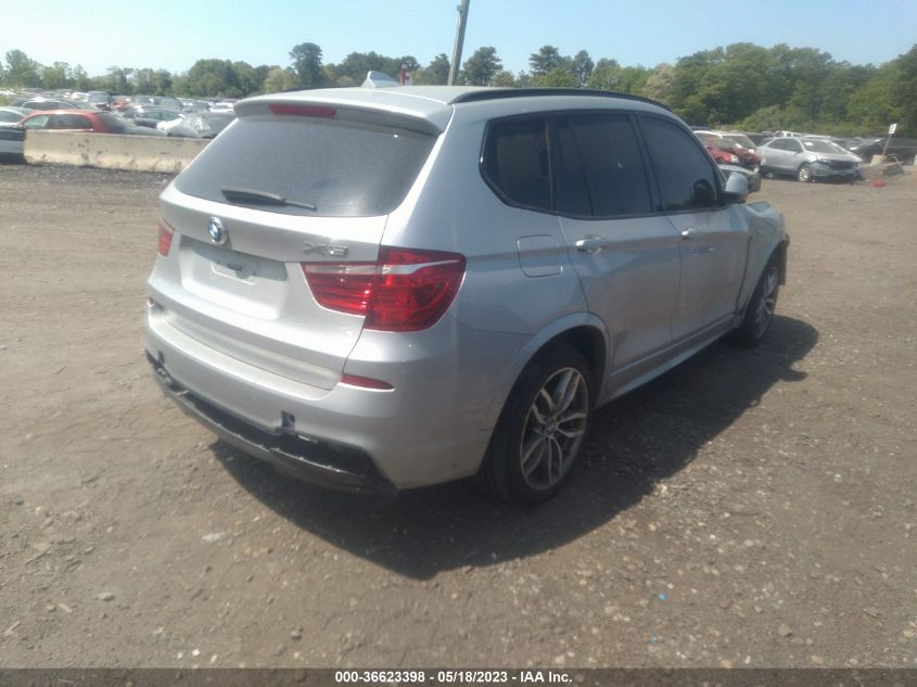 2017 BMW X3 XDRIVE28I - 5UXWX9C34H0T17435