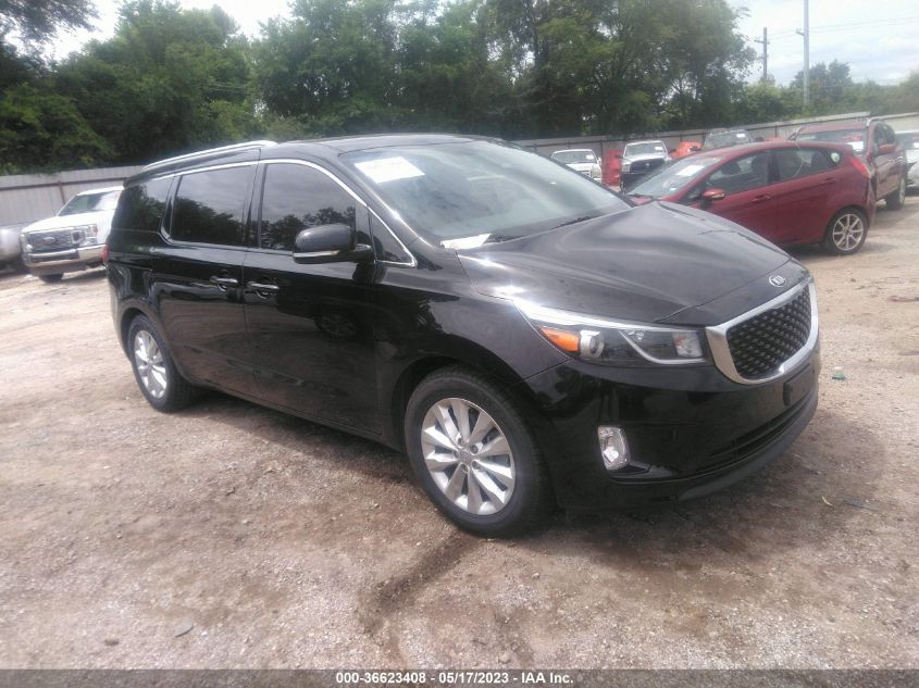 2015 KIA SEDONA EX - KNDMC5C14F6056426