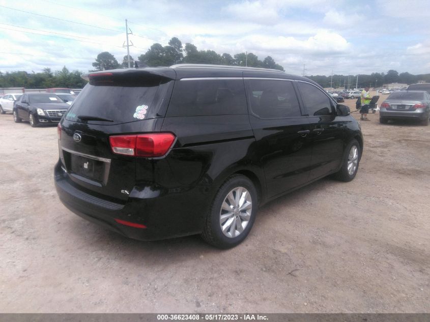 2015 KIA SEDONA EX - KNDMC5C14F6056426