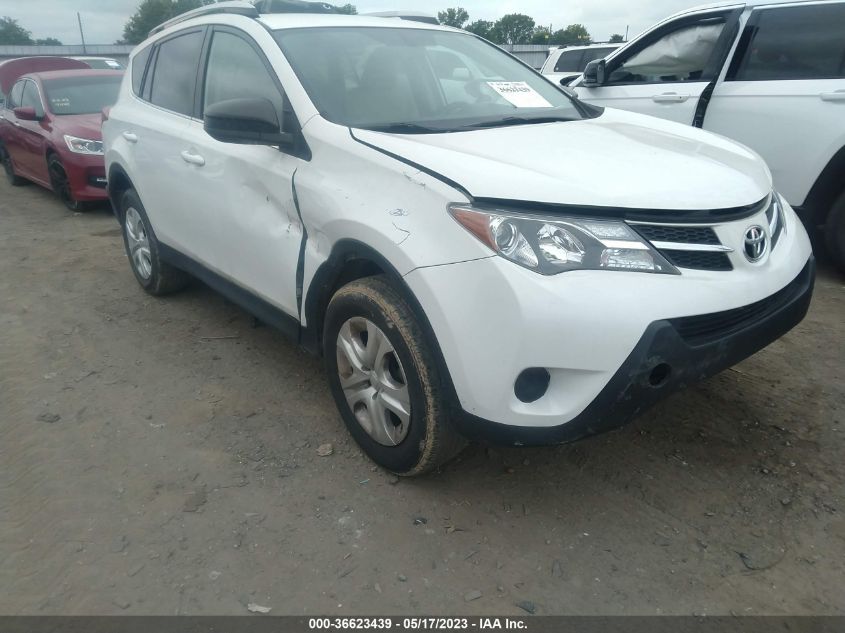 2013 TOYOTA RAV4 LE - 2T3ZFREV3DW070575