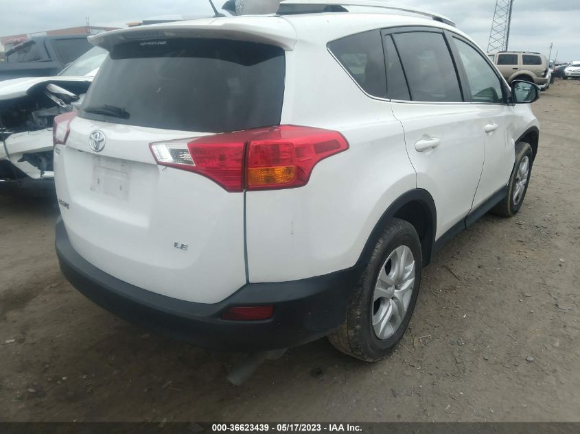 2013 TOYOTA RAV4 LE - 2T3ZFREV3DW070575