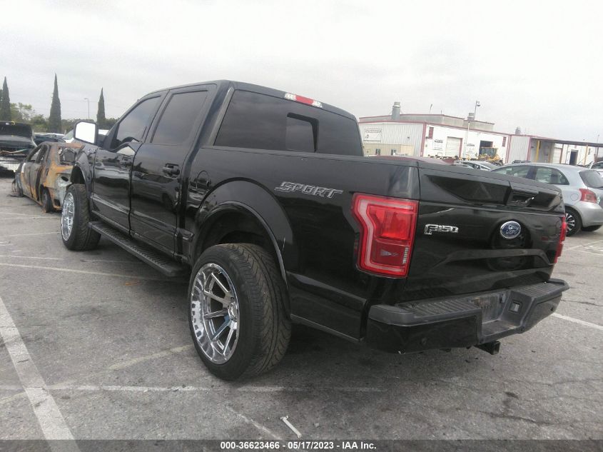 2016 FORD F-150 XL/LARIAT - 1FTEW1CG1GKD62873