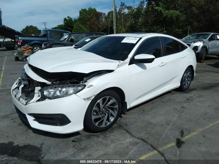 2018 HONDA CIVIC SEDAN EX - 2HGFC2F70JH558138