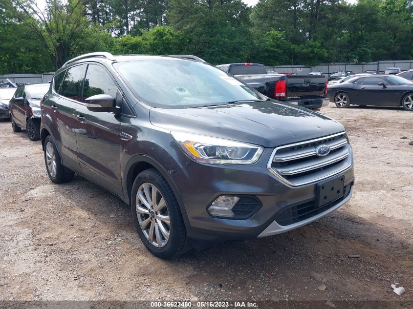 2017 FORD ESCAPE TITANIUM - 1FMCU9J98HUE17952