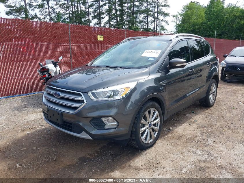 2017 FORD ESCAPE TITANIUM - 1FMCU9J98HUE17952