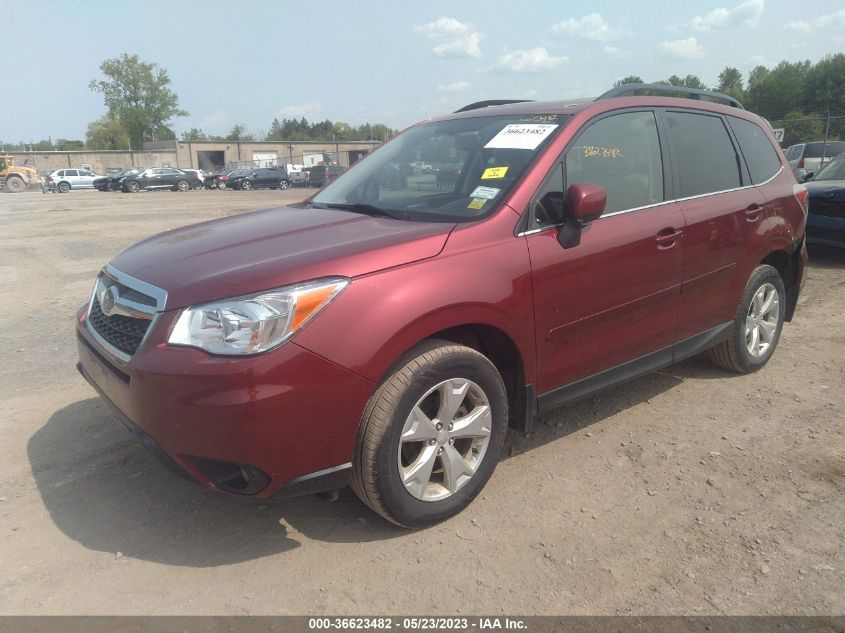 2016 SUBARU FORESTER 2.5I LIMITED - JF2SJAKC7GH479663