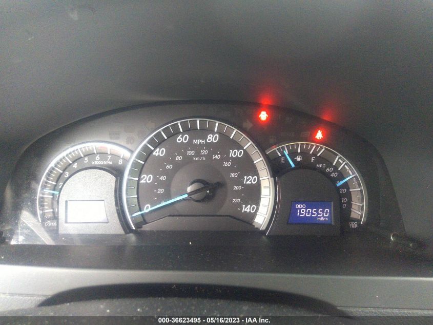 2013 TOYOTA CAMRY L/LE/SE/XLE - 4T1BF1FK8DU712000