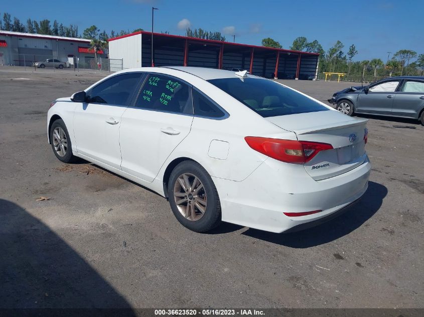 2016 HYUNDAI SONATA 2.4L SE - 5NPE24AF1GH289669