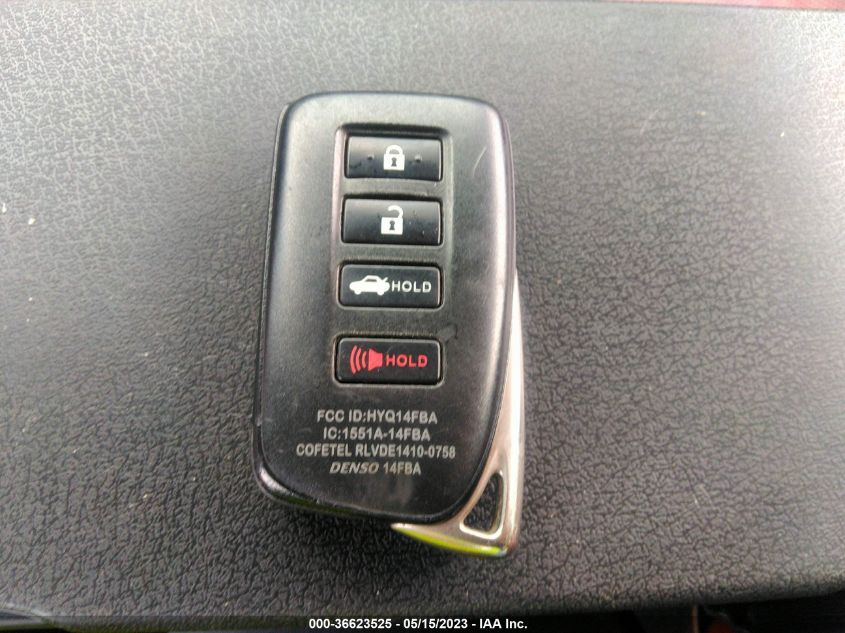 2017 LEXUS IS IS TURBO - JTHBA1D28H5047703