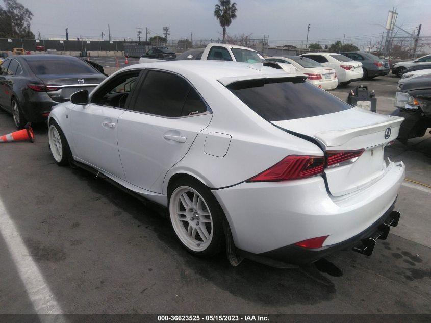 2017 LEXUS IS IS TURBO - JTHBA1D28H5047703