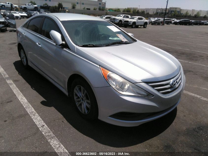 2014 HYUNDAI SONATA GLS - 5NPEB4AC9EH925449