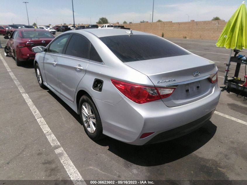 2014 HYUNDAI SONATA GLS - 5NPEB4AC9EH925449