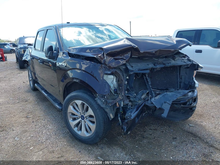 VIN 1FTEW1CP9JKF54050 2018 FORD F-150 XL/XLT/LARIAT