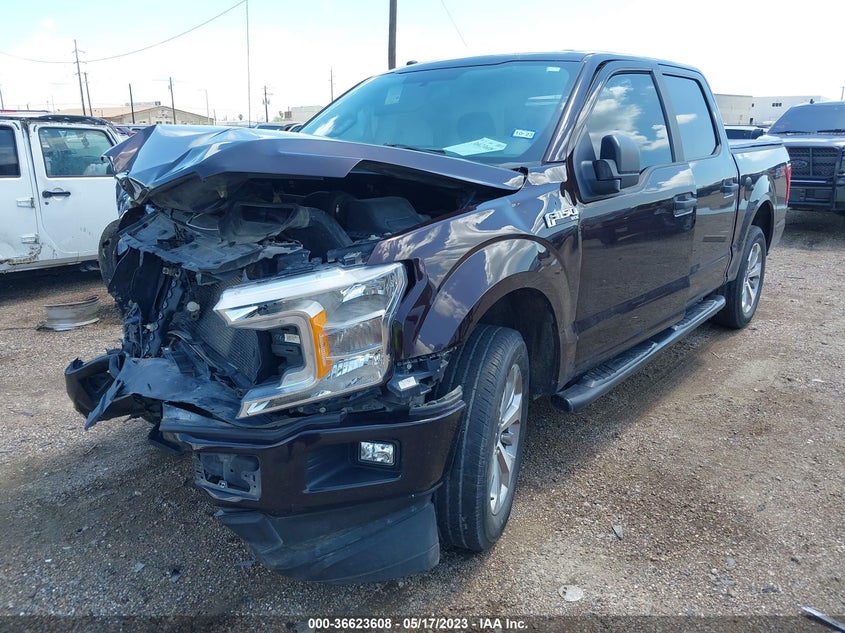 VIN 1FTEW1CP9JKF54050 2018 FORD F-150 XL/XLT/LARIAT