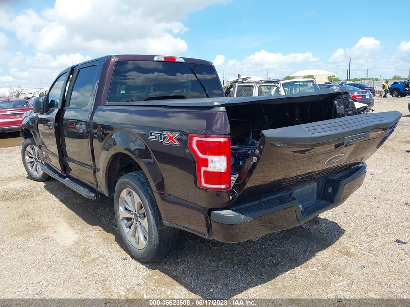 VIN 1FTEW1CP9JKF54050 2018 FORD F-150 XL/XLT/LARIAT