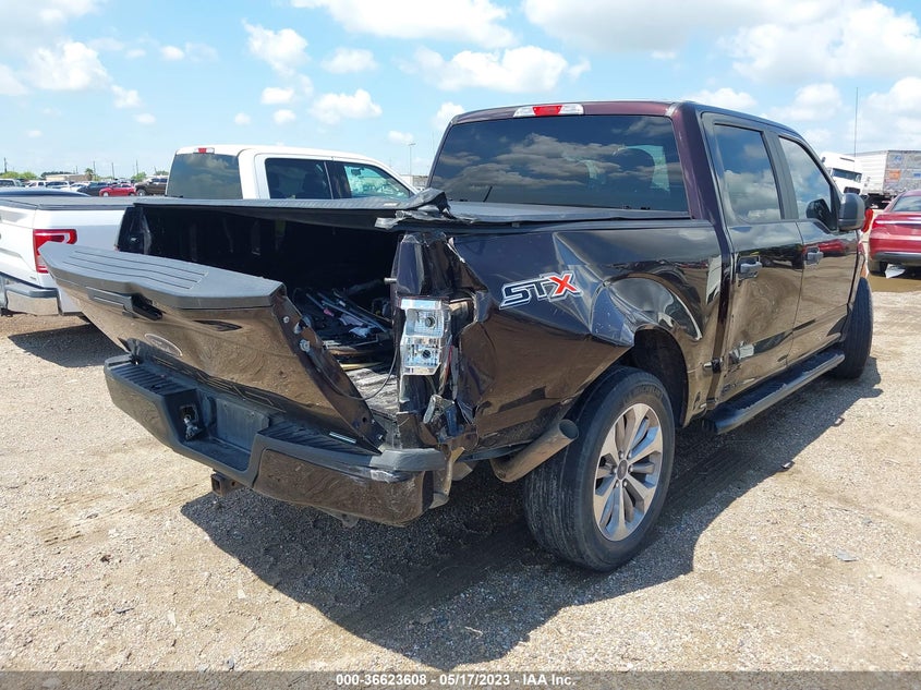 VIN 1FTEW1CP9JKF54050 2018 FORD F-150 XL/XLT/LARIAT