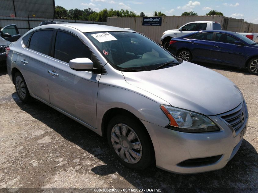 2013 NISSAN SENTRA SV - 1N4AB7APXDN904228