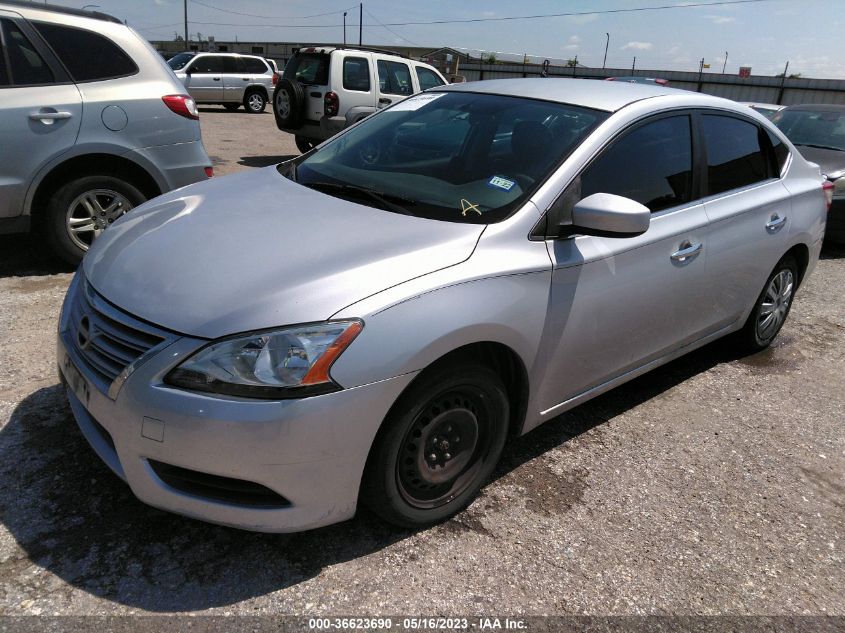 2013 NISSAN SENTRA SV - 1N4AB7APXDN904228