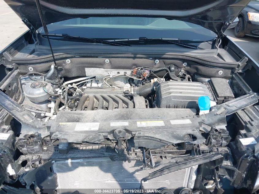 2022 VOLKSWAGEN ATLAS 3.6L V6 SE W/TECHNOLOGY - 1V2KR2CA9NC548324