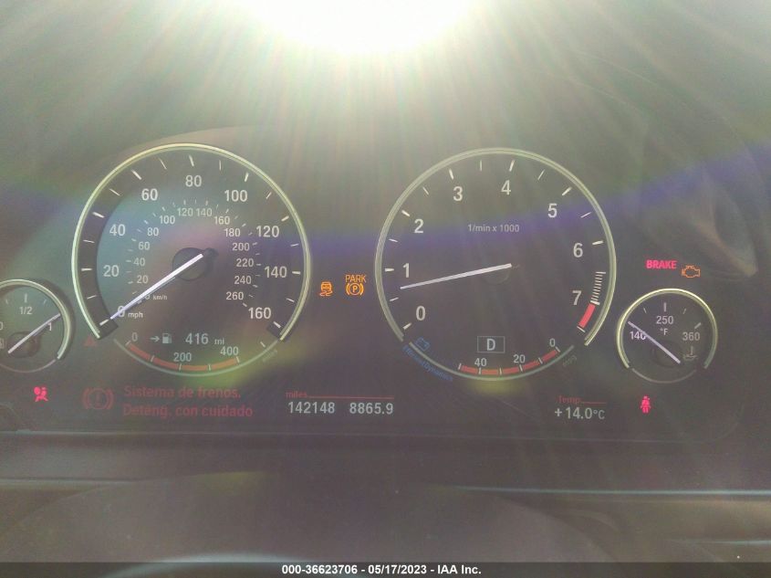 2014 BMW 5 SERIES 535I - WBA5B1C55ED479882