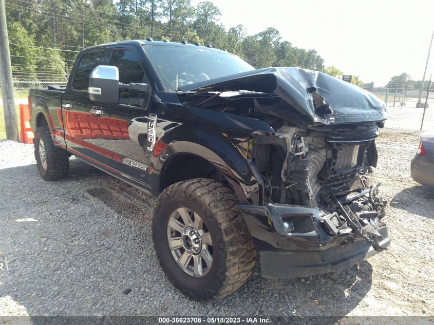 2017 FORD SUPER DUTY F-250 SRW LARIAT/PLATINUM - 1FT7W2BT3HEB26593