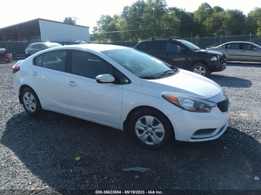 2015 KIA FORTE LX - KNAFX4A60F5412329