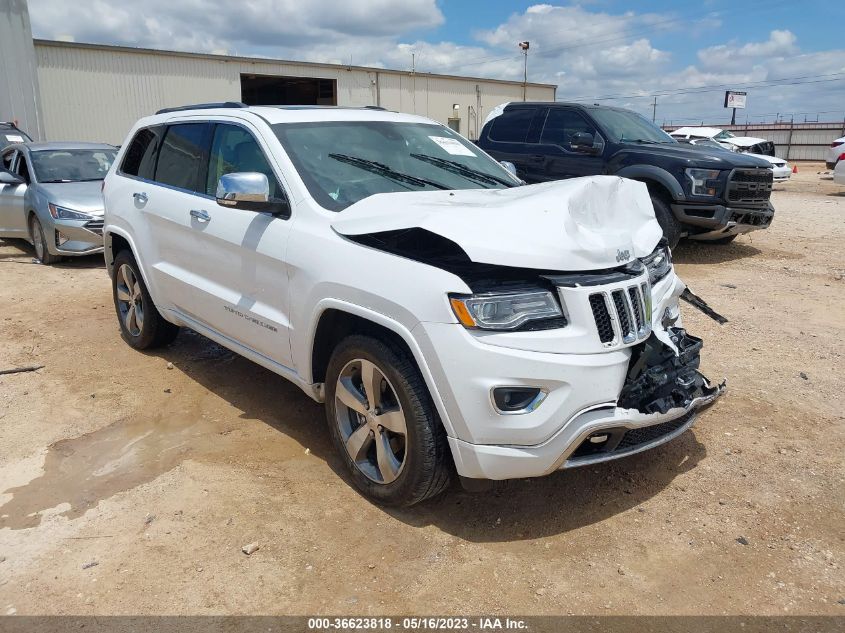 2016 JEEP GRAND CHEROKEE OVERLAND - 1C4RJECG1GC382705