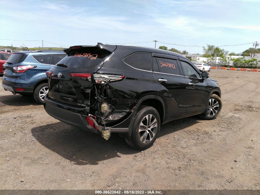 2021 TOYOTA HIGHLANDER XLE - 5TDGZRBH3MS059638
