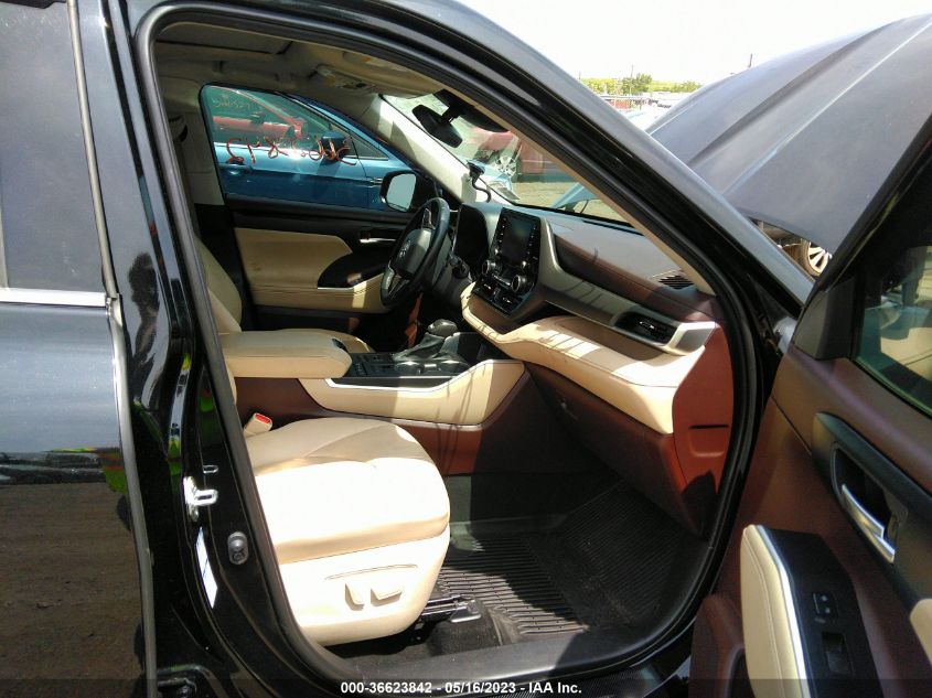 2021 TOYOTA HIGHLANDER XLE - 5TDGZRBH3MS059638