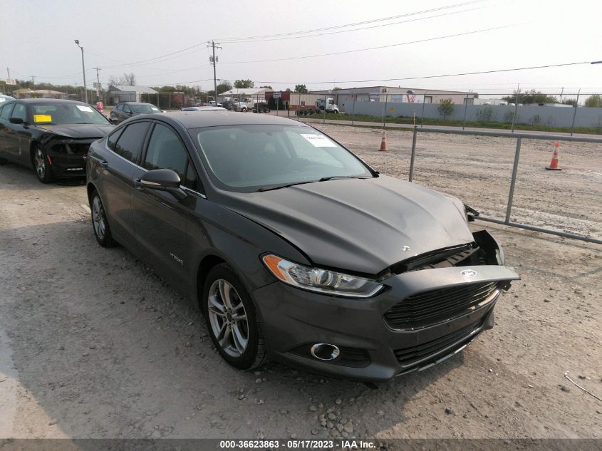 2015 FORD FUSION SE HYBRID - 3FA6P0LU7FR215653