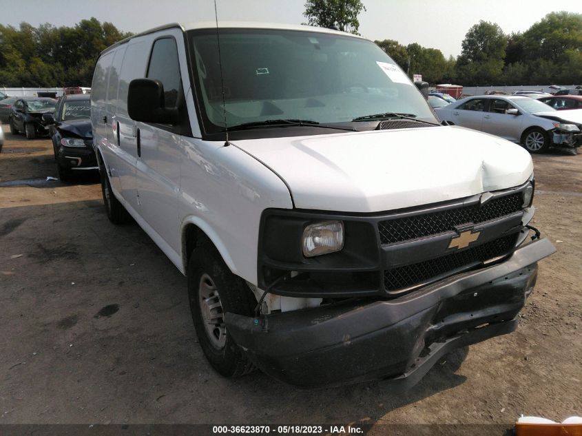2014 CHEVROLET EXPRESS CARGO VAN - 1GCWGFFA9E1174496