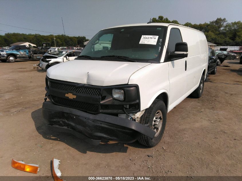2014 CHEVROLET EXPRESS CARGO VAN - 1GCWGFFA9E1174496