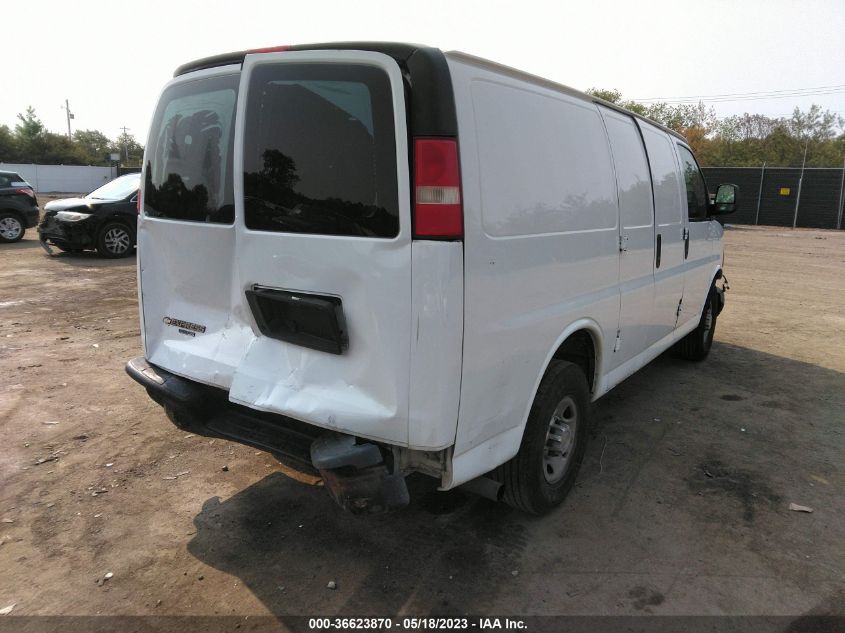 2014 CHEVROLET EXPRESS CARGO VAN - 1GCWGFFA9E1174496