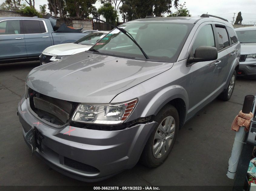 2018 DODGE JOURNEY SE - 3C4PDCAB1JT428636