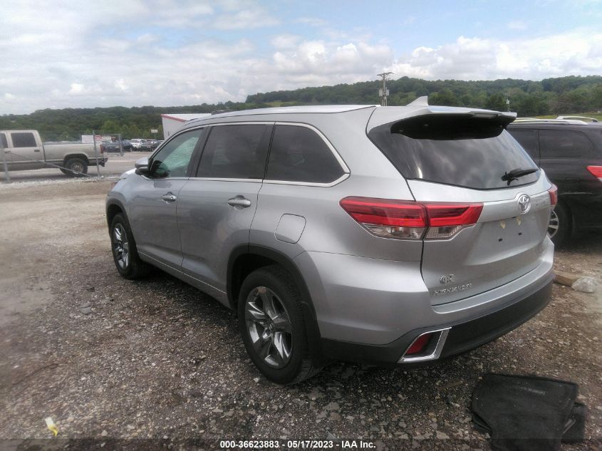 2018 TOYOTA HIGHLANDER LIMITED - 5TDYZRFH1JS286336