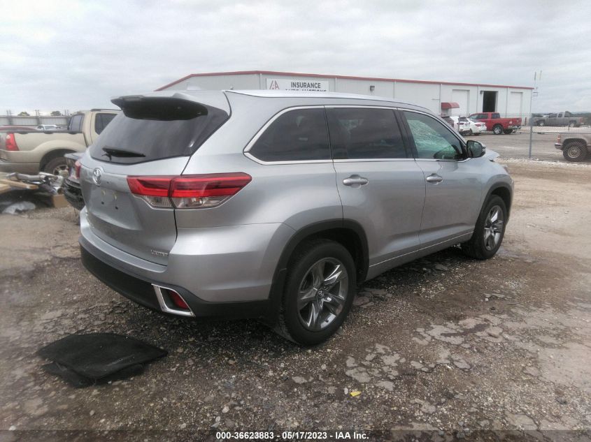 2018 TOYOTA HIGHLANDER LIMITED - 5TDYZRFH1JS286336