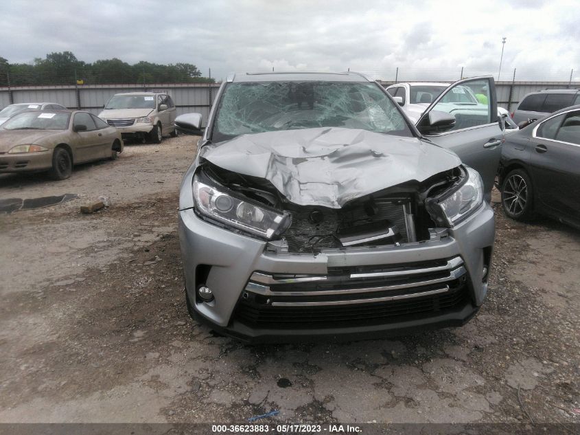2018 TOYOTA HIGHLANDER LIMITED - 5TDYZRFH1JS286336