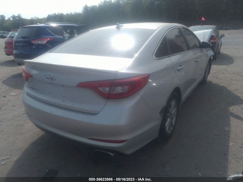 2016 HYUNDAI SONATA 2.4L SE - 5NPE24AF0GH338487