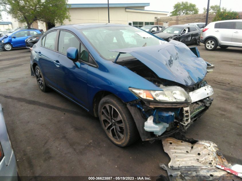 2013 HONDA CIVIC SDN EX - 19XFB2F89DE261721