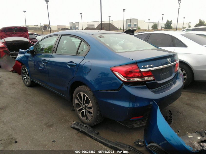 2013 HONDA CIVIC SDN EX - 19XFB2F89DE261721