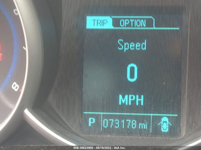 2016 CHEVROLET CRUZE LIMITED LT - 1G1PE5SB9G7165132