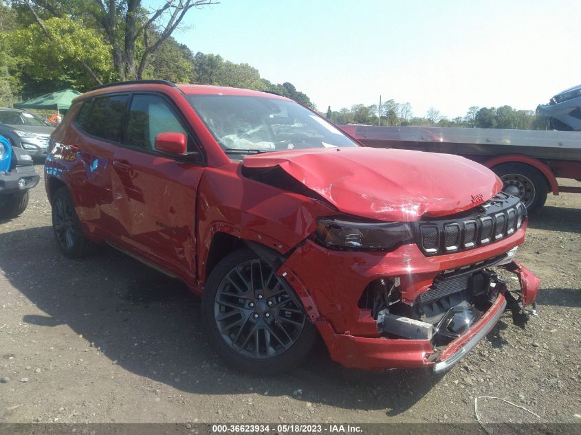3C4NJDCB3NT236529 JEEP COMPASS LIMITED/HIGH ALTITUDE 2022