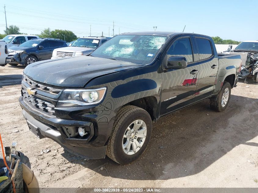 2022 CHEVROLET COLORADO 2WD LT - 1GCGSCEN0N1324601