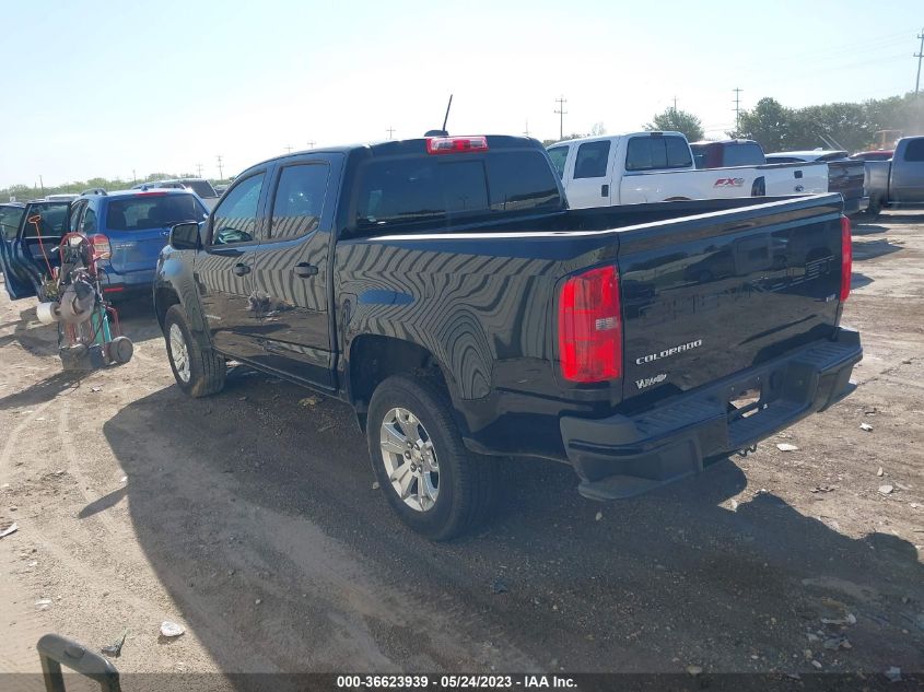 2022 CHEVROLET COLORADO 2WD LT - 1GCGSCEN0N1324601