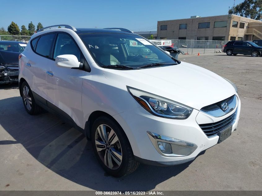 2014 HYUNDAI TUCSON LIMITED - KM8JU3AG1EU877419