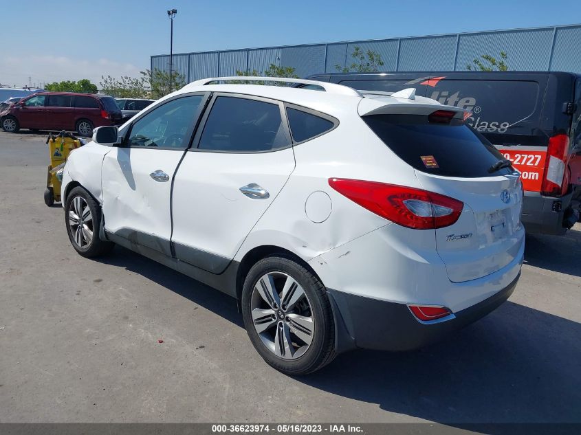 2014 HYUNDAI TUCSON LIMITED - KM8JU3AG1EU877419