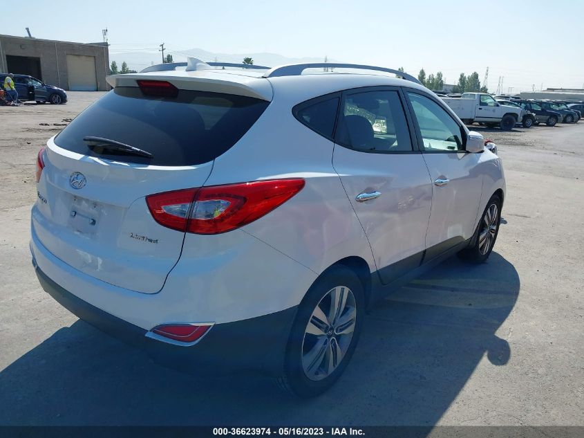 2014 HYUNDAI TUCSON LIMITED - KM8JU3AG1EU877419